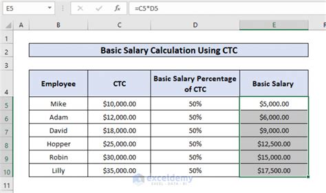 Salary Calculator.